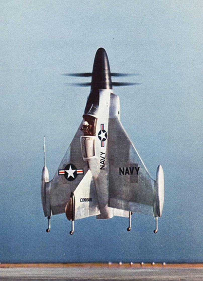 Самолёт СВВП - XFY-1 Pogo (Convair)