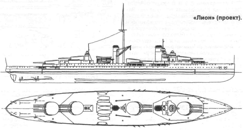 Линейные корабли типа Lyon