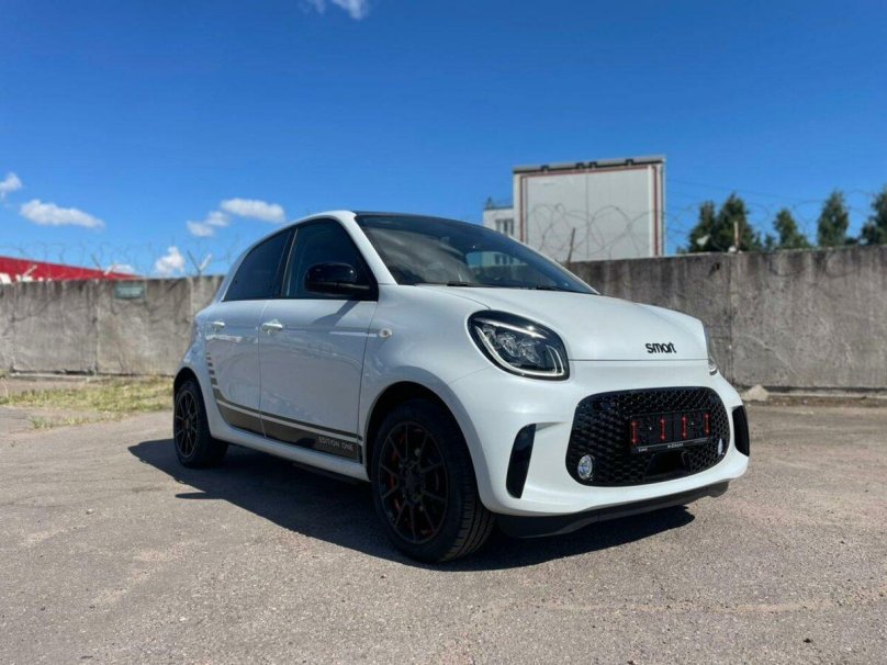Smart Forfour фото 2016 белый