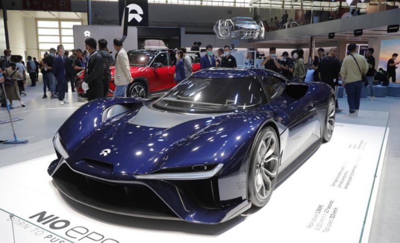 Nio электромобиль