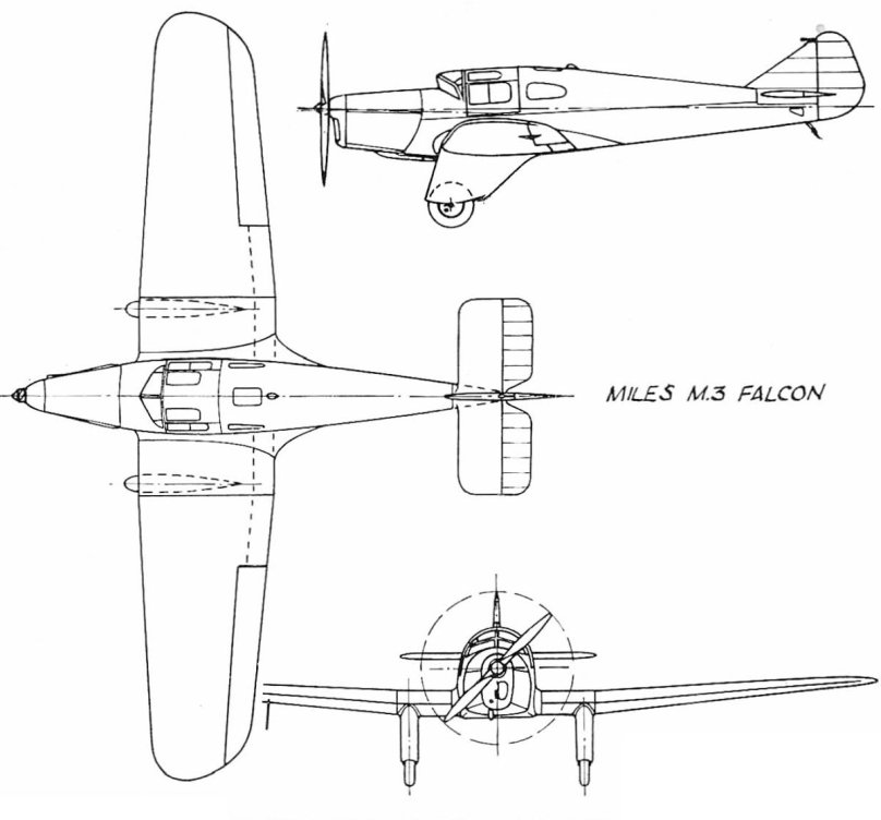 Самолет Miles m27