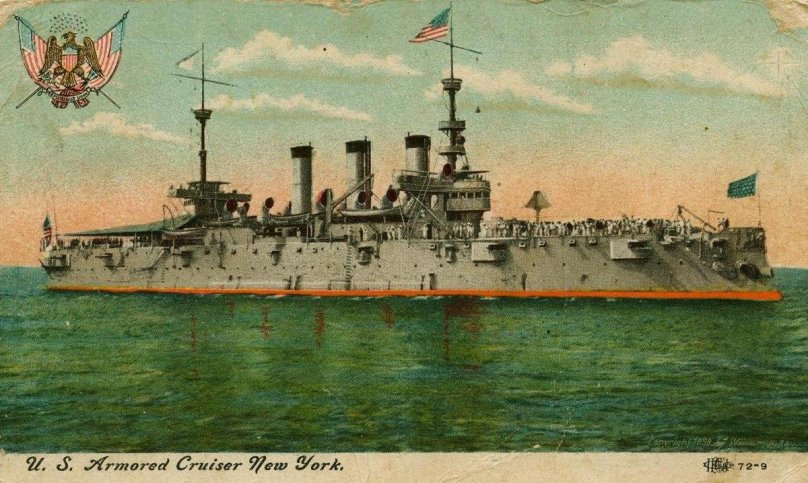 Крейсер Нью-Йорк 1899