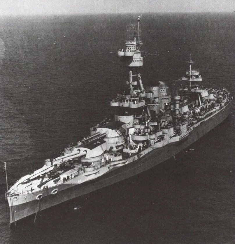 Линкор Пенсильвания 1944