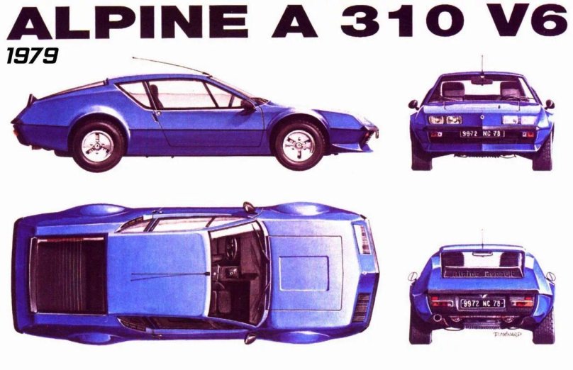 Renault Alpine a310 Евангелион