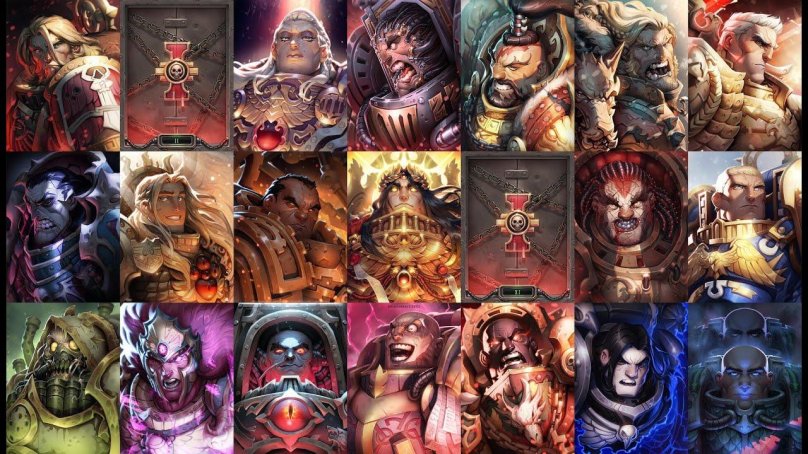 Wh40k примархи