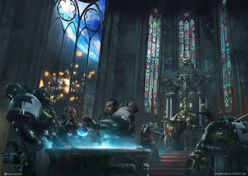 Дворец императора вархаммер 40000