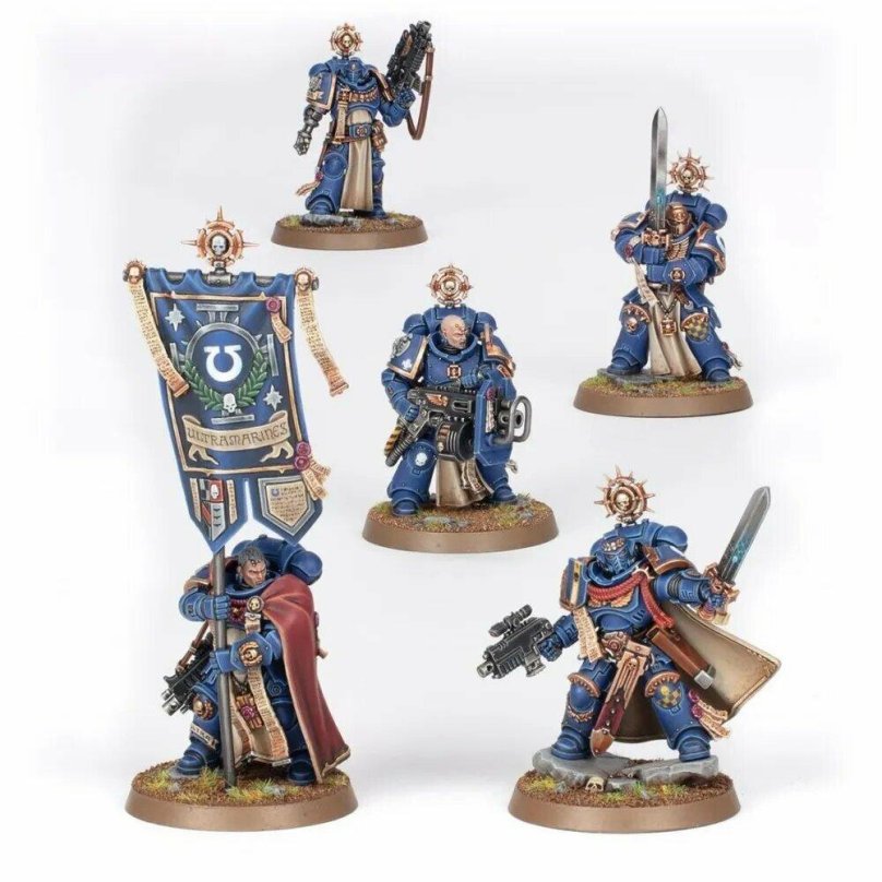 Набор миниатюр Warhammer 40000: Space Marines Company Heroes