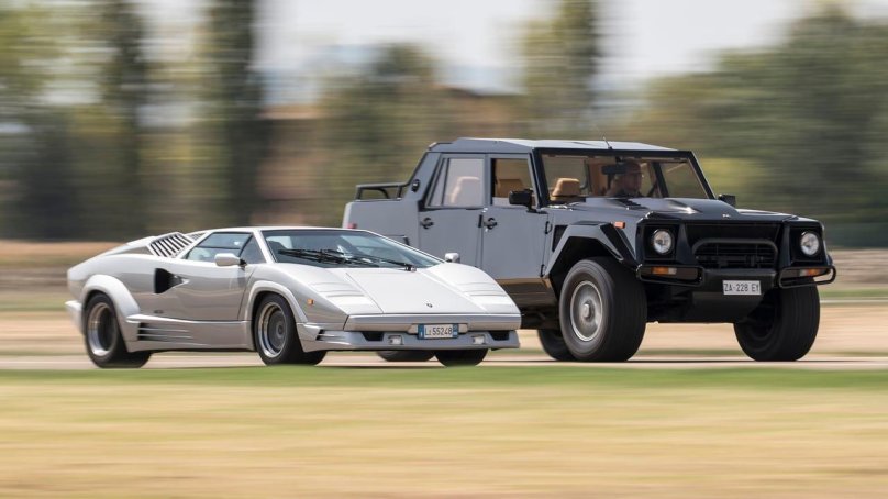 Lamborghini внедорожник lm002