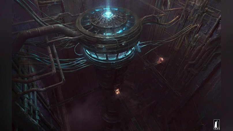 Космическая колония арт