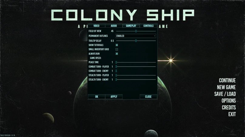 Colony ship карта локаций