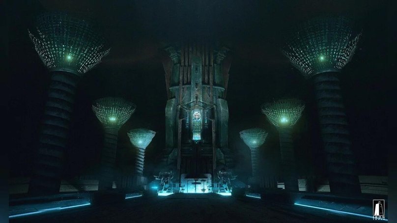 Космическая колония арт