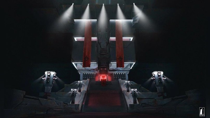 Космическая колония арт