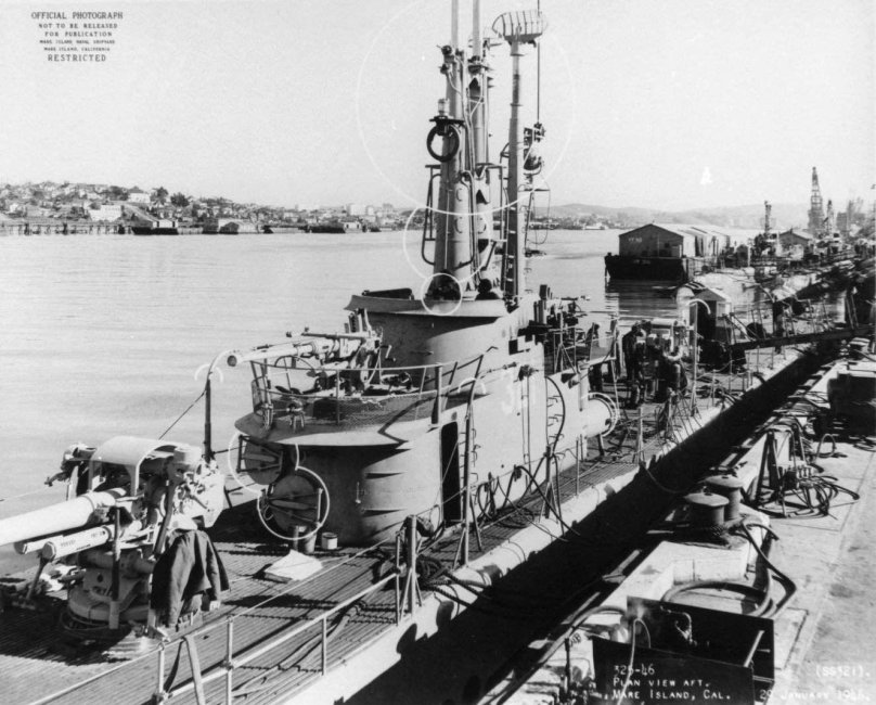 USS Tang (SS-306) на дне