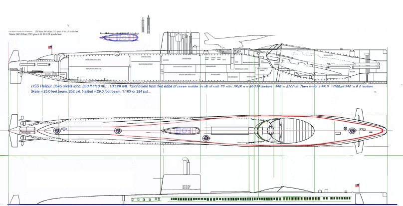 «Halibut» подводная лодка