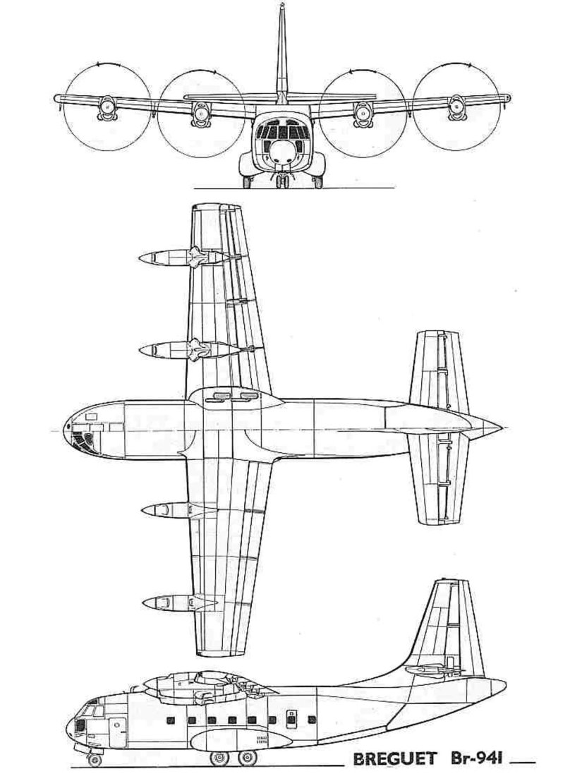Breguet чертежи