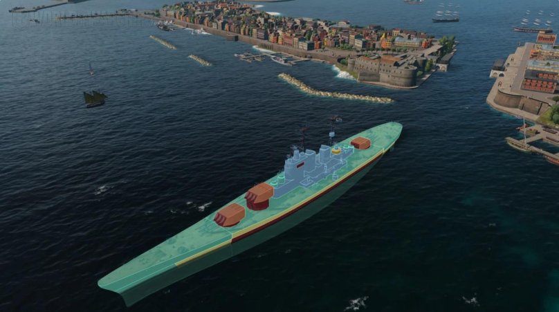 Линкор Кремль World of Warships