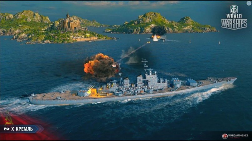 Линкор Кремль World of Warships