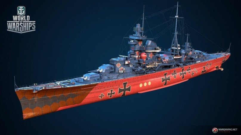 Тяжелый крейсер Адмирал Хиппер