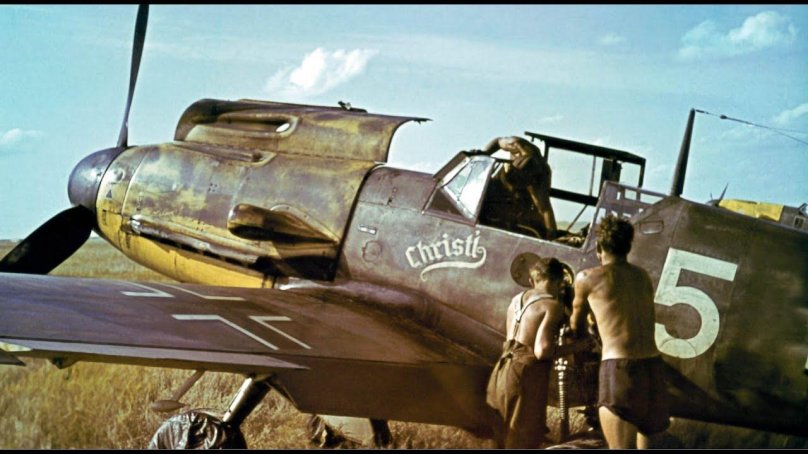 Герхард Баркхорн bf 109