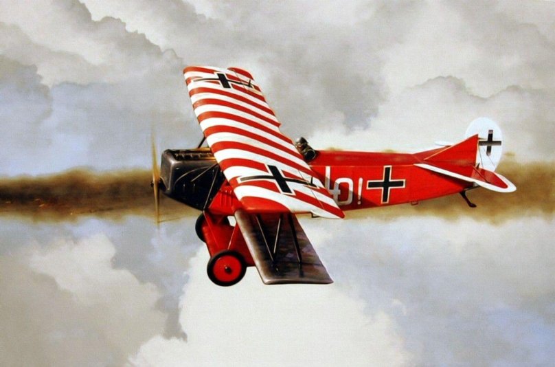 Самолет Фоккер 1914