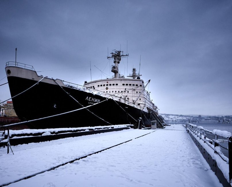 Атомный ледокол Ленин 1959