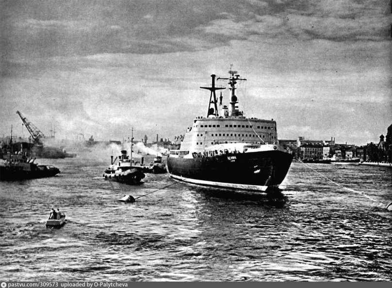 Атомоход-ледокол «Ленин» 1959