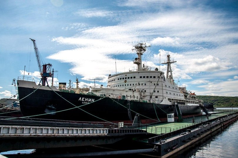 Атомный ледокол Ленин Мурманск