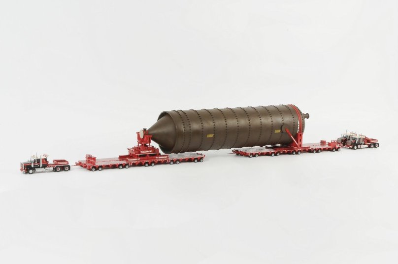 Техника Mammoet Coke Drum move