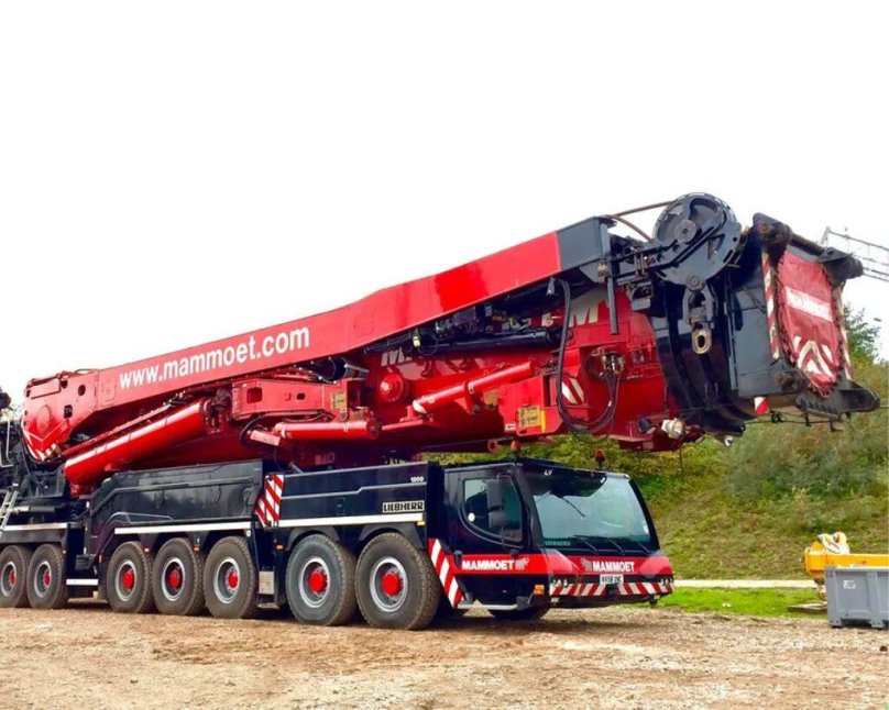 Кран Liebherr «LTM 11200-9.1» — мамонт