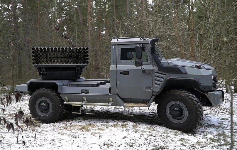 80-Мм РСЗО «флейта»