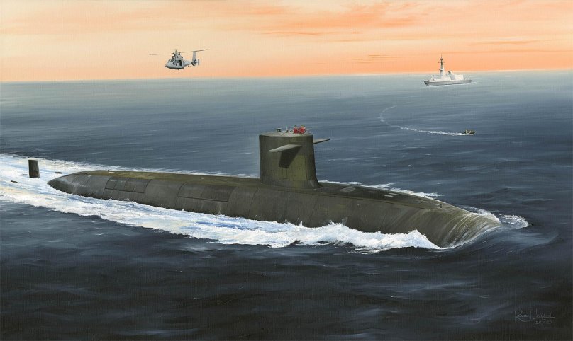 Hobby Boss 83519 French Navy le triomphant (SSBN)