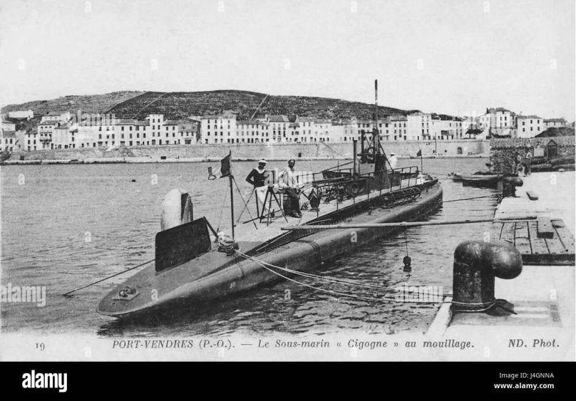 Французская подводная лодка Aigrette