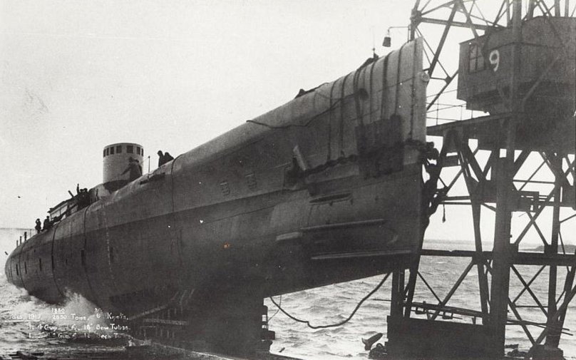 Бухта Чажма подводная лодка