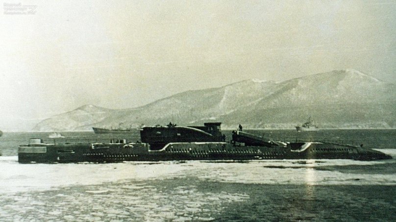 Бухта Чажма подводная лодка