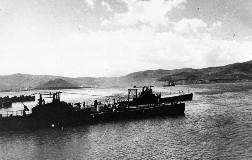 База подводных лодок бухта Попова г находка