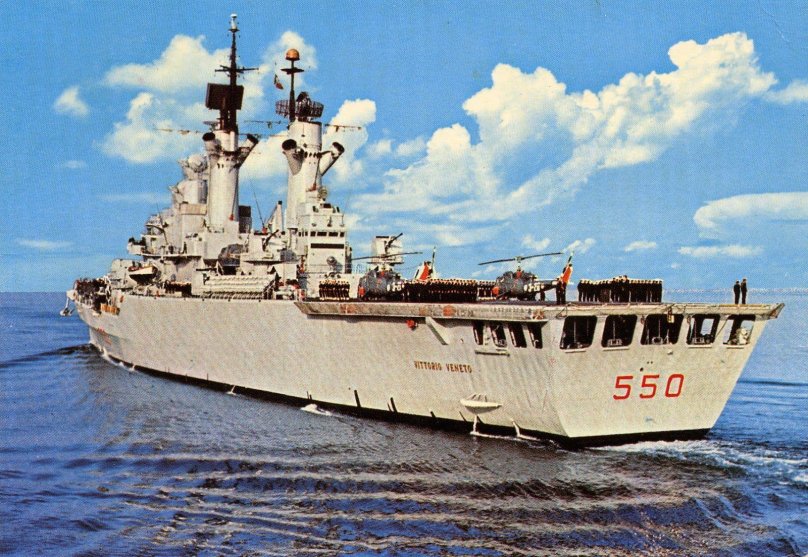 Крейсер вертолетоносец Витторио Венето