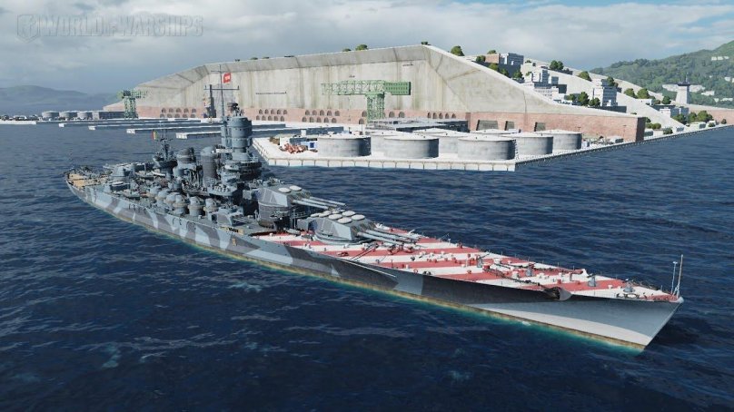 Итальянский линкор Витторио Венето