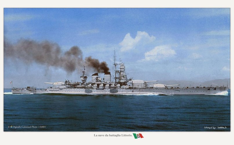 Линкор Литторио Италия