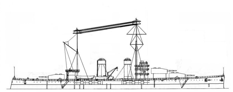 Легкий крейсер Светлана российского флота 1913-1917 г