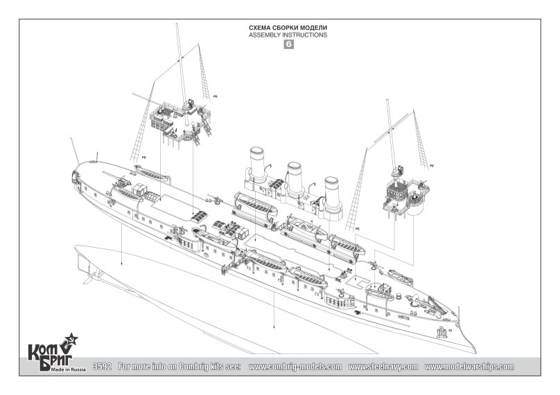 Крейсер Светлана 1904 модель