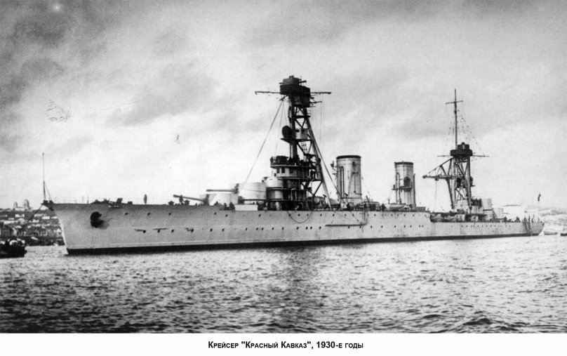 Гвардейский крейсер красный Кавказ