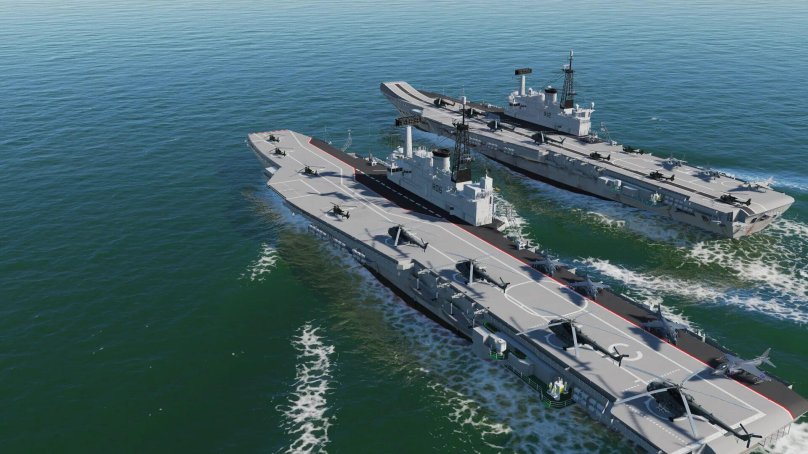 Авианосец Гермес 1982