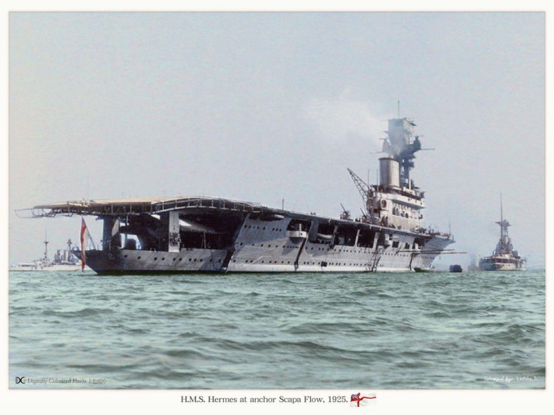 HMS Hermes 1942