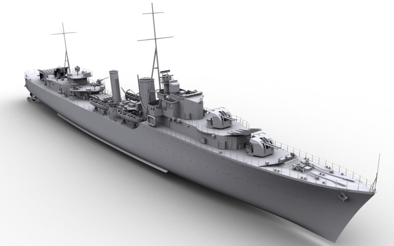 Лидер эскадренных миноносцев "Ташкент" (Trumpeter)