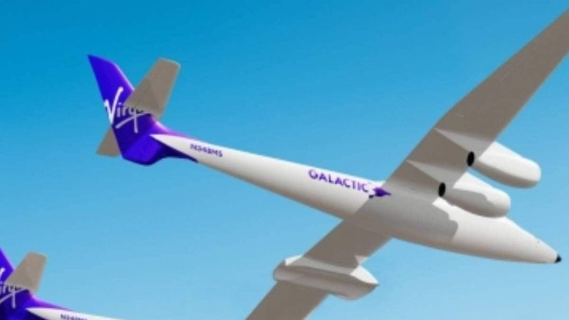 Самолет Вирджин галактик