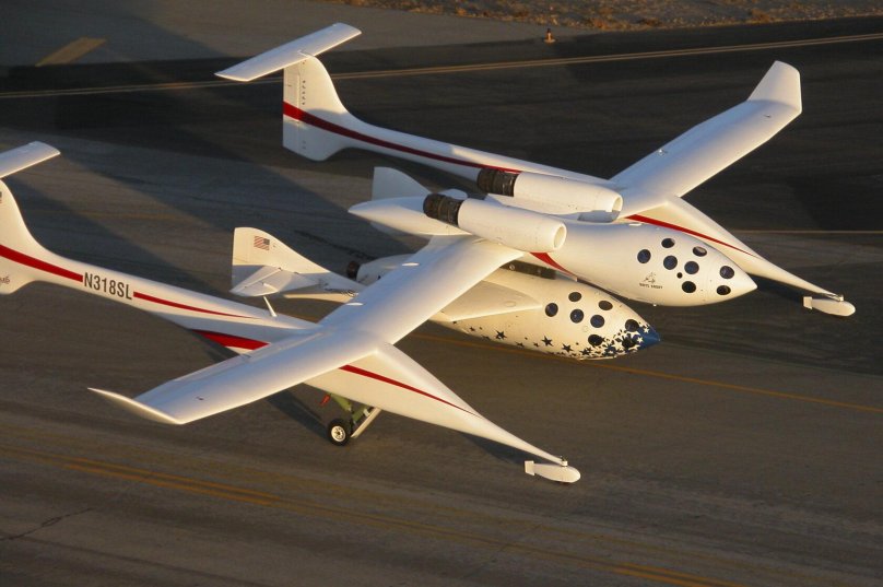 SPACESHIPONE экспериментальный самолёт