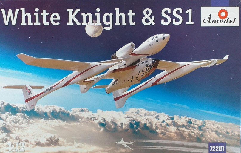 Space ship one 1/72 . Amodel