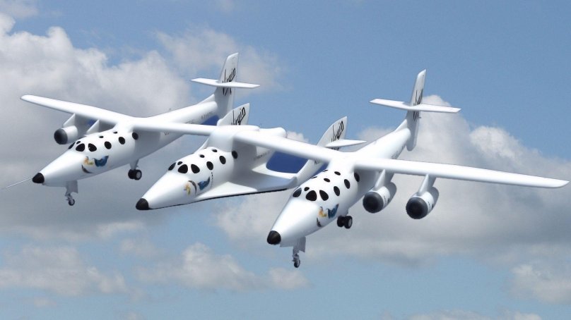 Scaled Composites White Knight two