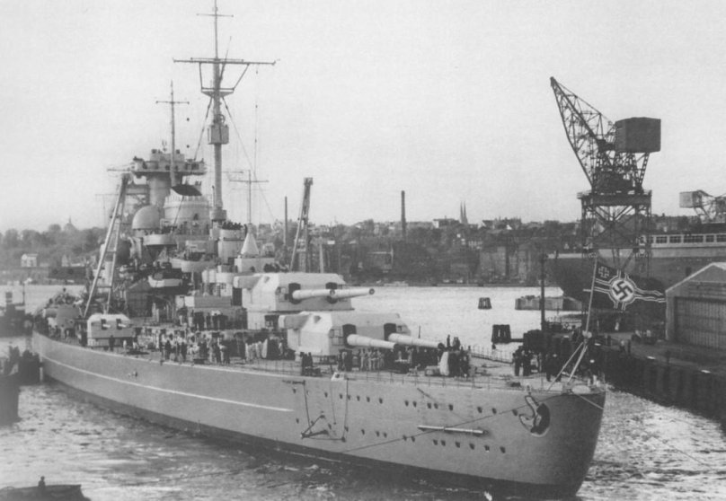 Линкор бисмарк 1940