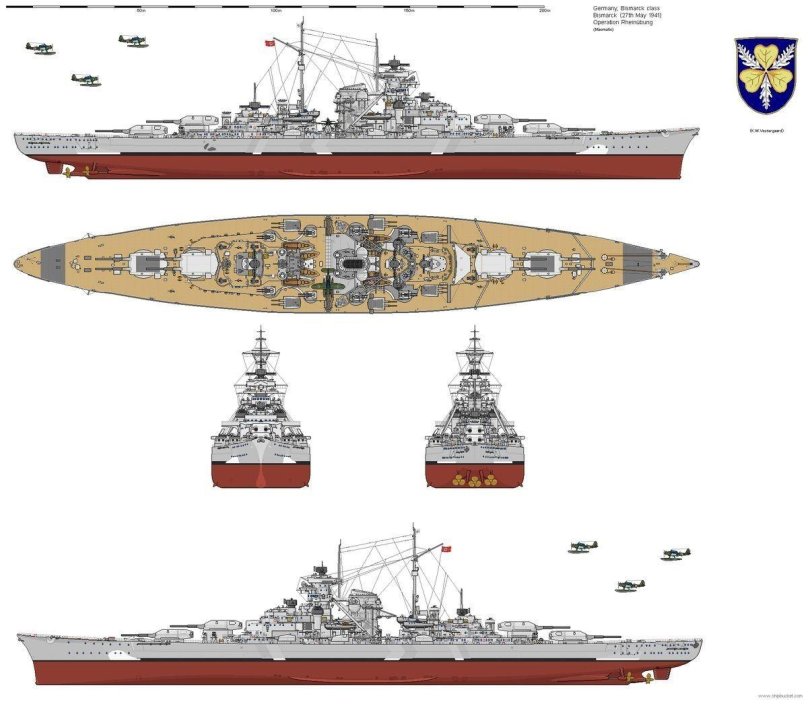 Tirpitz 1939 и бисмарк